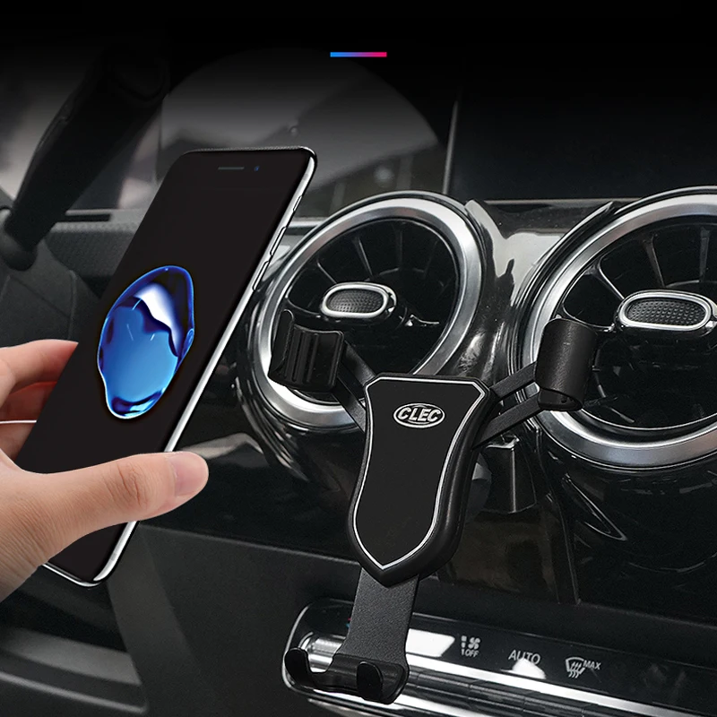 

Car Phone Holder Air Vent Mount Stand Mobile Gravity Smartphone Cellphone Support for Mercedes-Benz A-Class 2019-2020