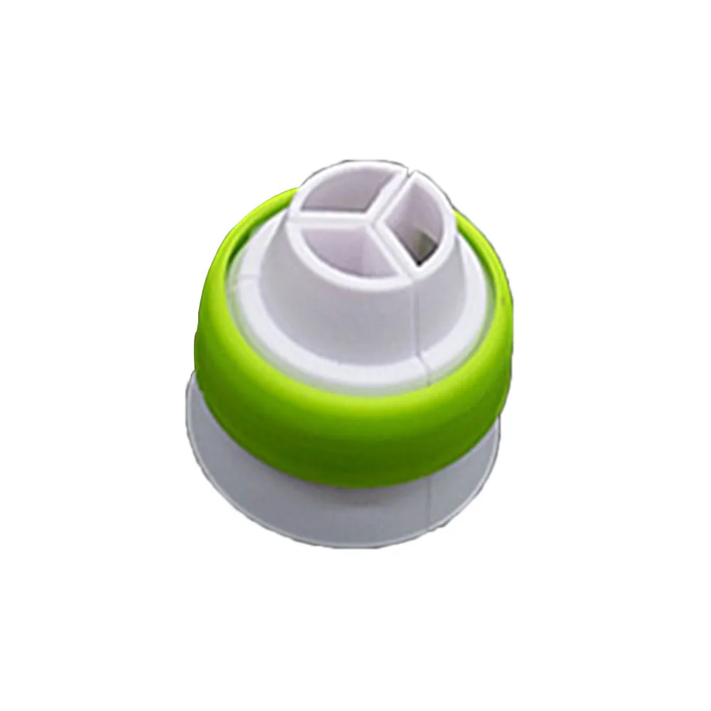 3 Holes Icing Piping Bag Nozzle Converter Fit To Russian Mix Colors Cake Decoration For Cupcake | Дом и сад