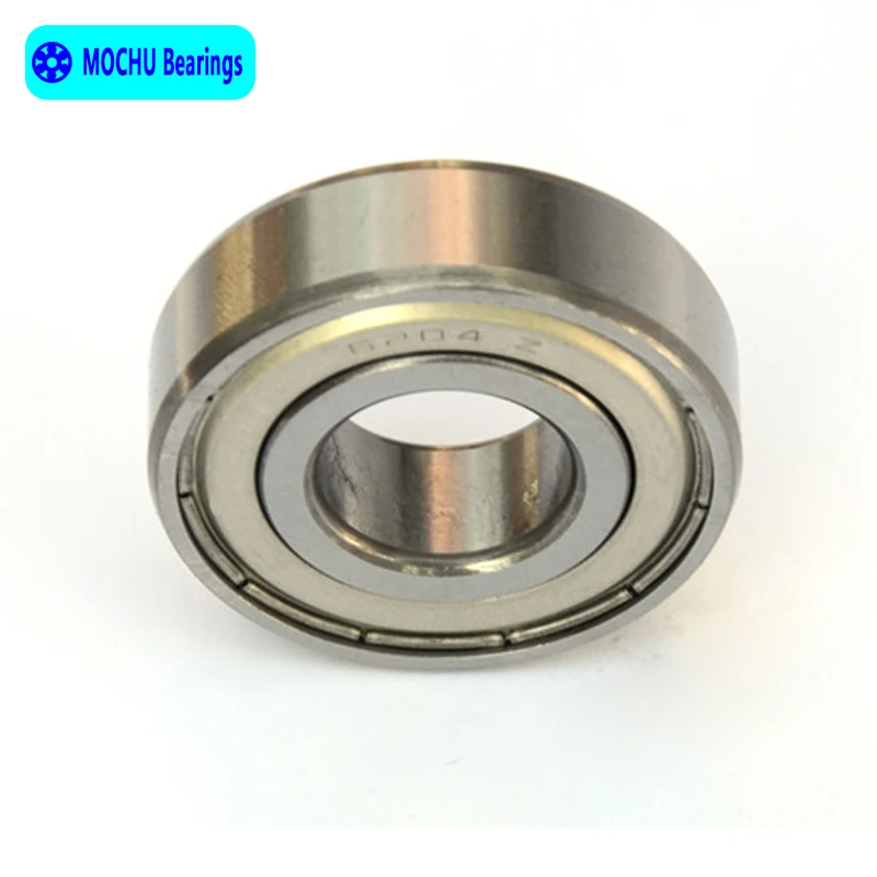 

10pcs bearing 6204 6204Z 6204ZZ 6204-2Z 20x47x14 MOCHU Shielded Deep groove ball bearings Single row High Quality bearings