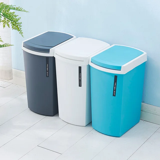 Household Plastic Trash Cans Living Room Kitchen Bathroom Bin Household Plastic Trash Cans Living Room Kitchen Bathroom Bin Simple Creative Waste Bins