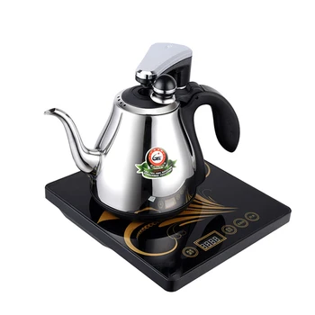 

220V 1350w 0.8L automatic add water Electric kettle Intelligent electric stove 304 stainless steel Tempered glass 245x223x240mm