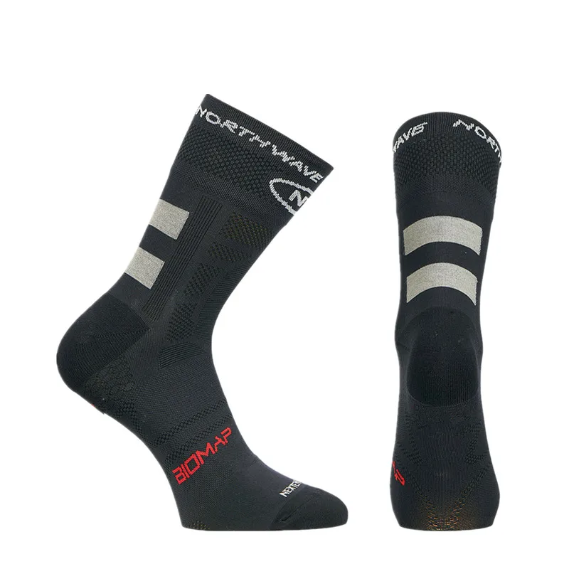 Новинка г. Летние удобные дышащие велосипедные носки мужские спортивные велосипедные носки черного и белого цвета
