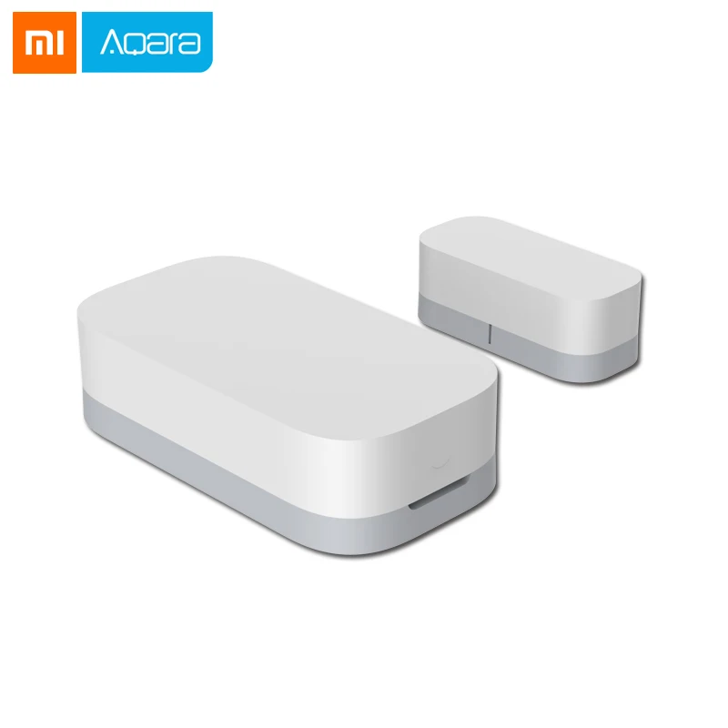 

2018 Xiaomi Aqara Door Window Sensor Zigbee Wireless Connection Smart Mini door sensor Work With Android IOS App control