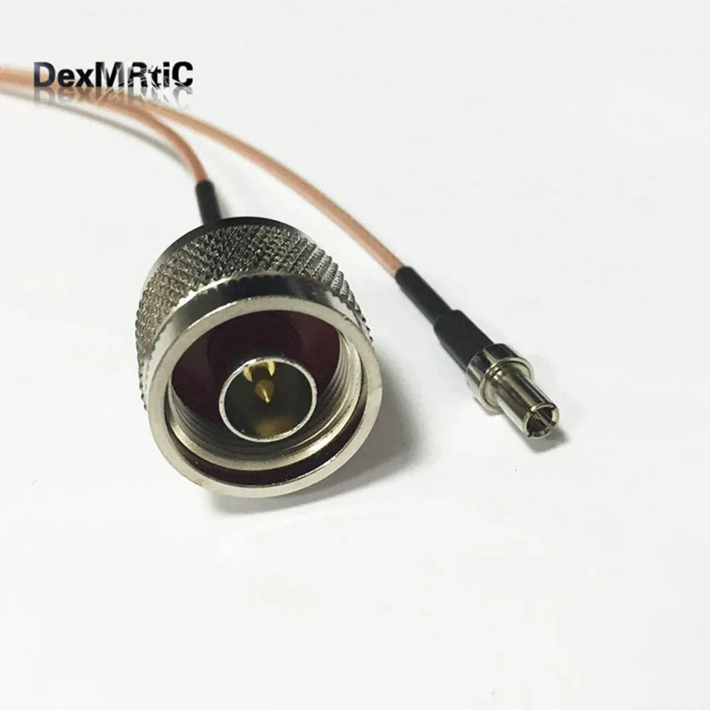 

New N Male Plug Switch TS9 Male straight RG178 Cable 15CM 6" Adapter Wholesale Fast Ship