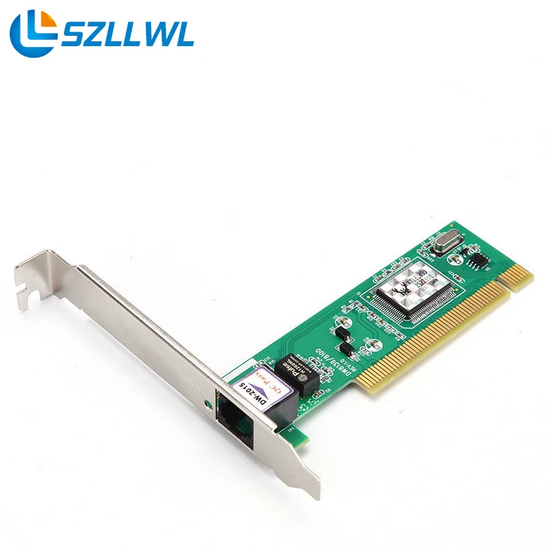 Speed 100Mbps PCI network card large scale block for PC
