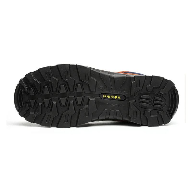 New Exhibition men Steel Toe safety shoes Anti-smashing breathable safety boots Durable work Protective Labor Insurance Shoes NE