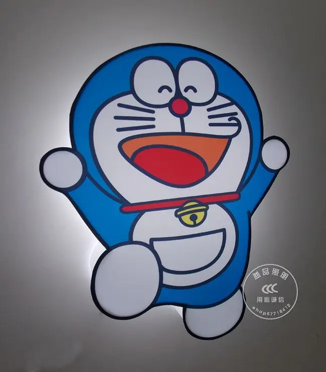 

Doraemon wall lamp child light cartoon child real decoration wall lamp bed-lighting eye-lantern lighting