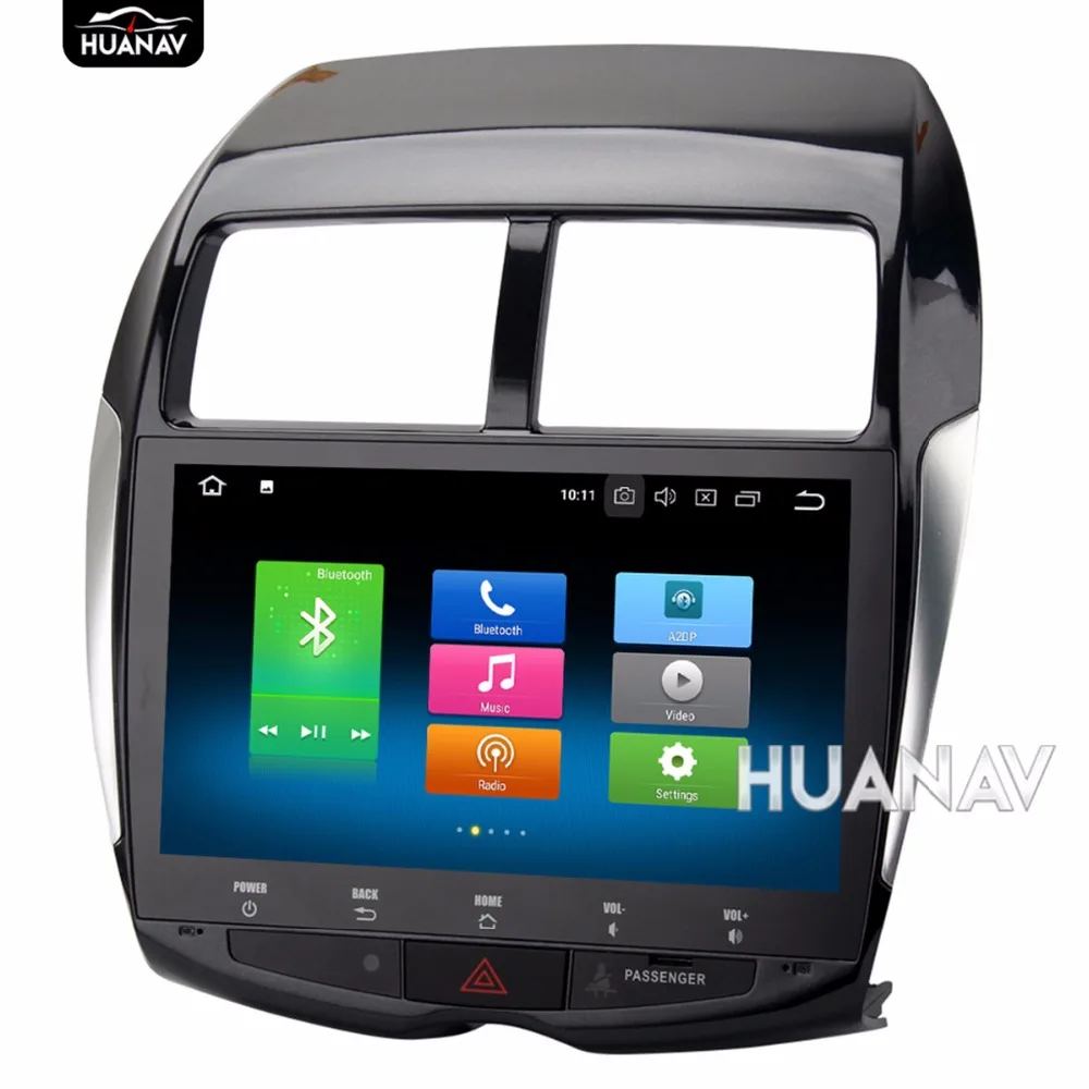 Top 10.2" Big screen 8 core Android8.0 Car DVD player GPS navigation for MITSUBISHI ASX RVR Outlander Sport 2010-2014 Auto Stereo 2