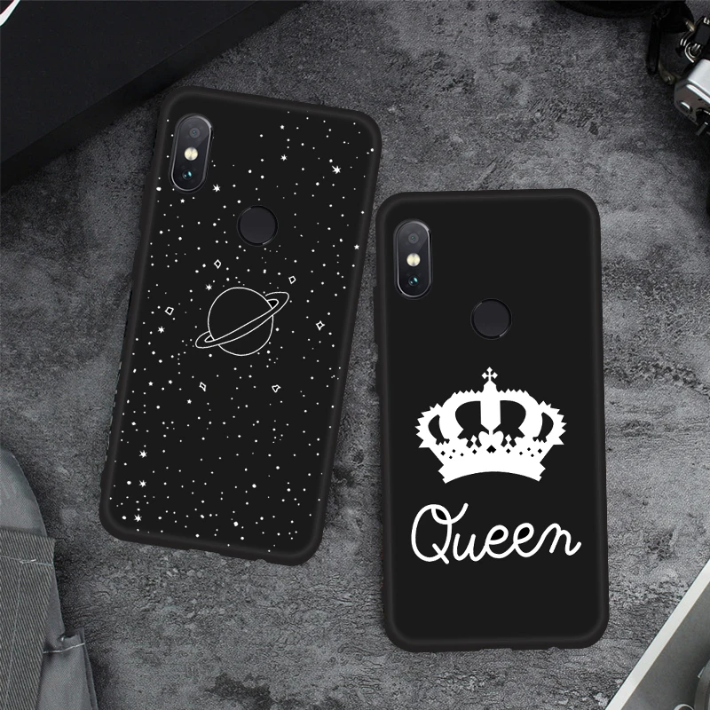 Silicone TPU Phone Case for Xiaomi Redmi Note 6 5 Pro 7 8 6A 5A S2 Lovely Space Pattern Painted Plus 4X|Бамперы| |