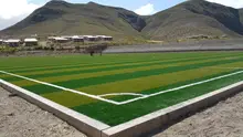 Grama artificial de futebol, grama sintética