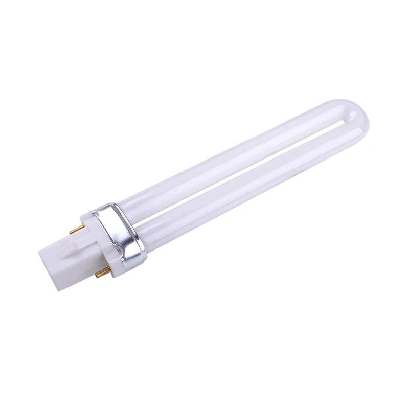 Высокое качество 1 шт. u-образная УФ лампа 9 Вт сменный светильник лампочка для УФ-гель-лака отверждаемая лампа Сушилка светильник для DIY нейл-арта