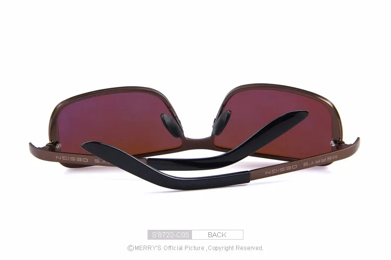 MERRY'S Классический бренд CR-39 солнцезащитные очки Для мужчин HD поляризованные солнцезащитные очки, очки для Для мужчин s модный великолепный дизайн; оттенков UV400 S'8722