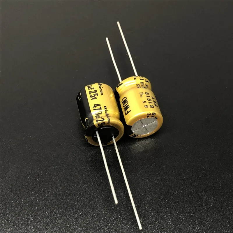 5 шт./20 шт. 470uf 25В NICHICON FW серия 10х12 мм 25V470uF HiFi аудио конденсатор | Электронные