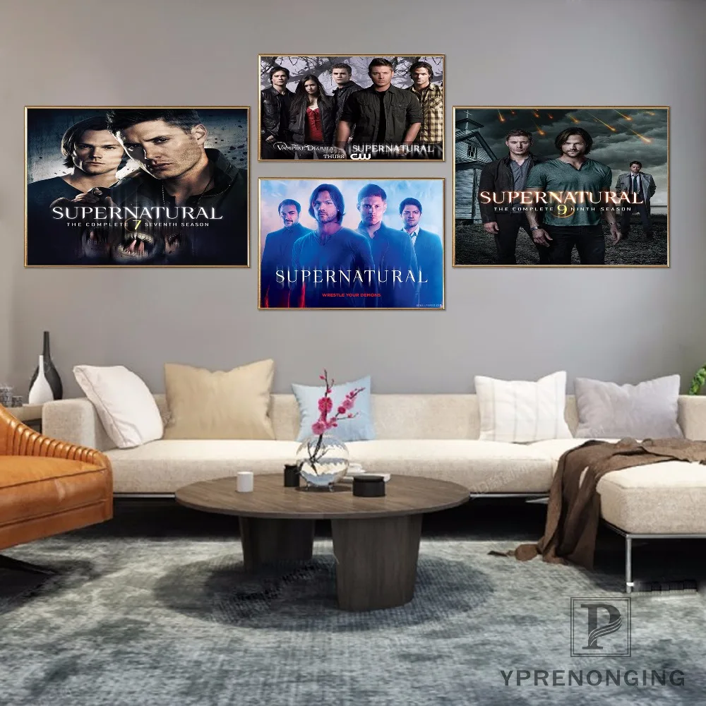 

Custom Supernatural Poster Art Home Decor Canvas Printing Silk Fabric Print Wall Poster No Frame 180314@35