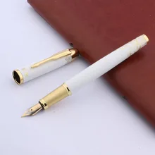 Горячее предложение Высокое качество черный красный белый китайский керамический Великая стена авторучка Золото перо Средний