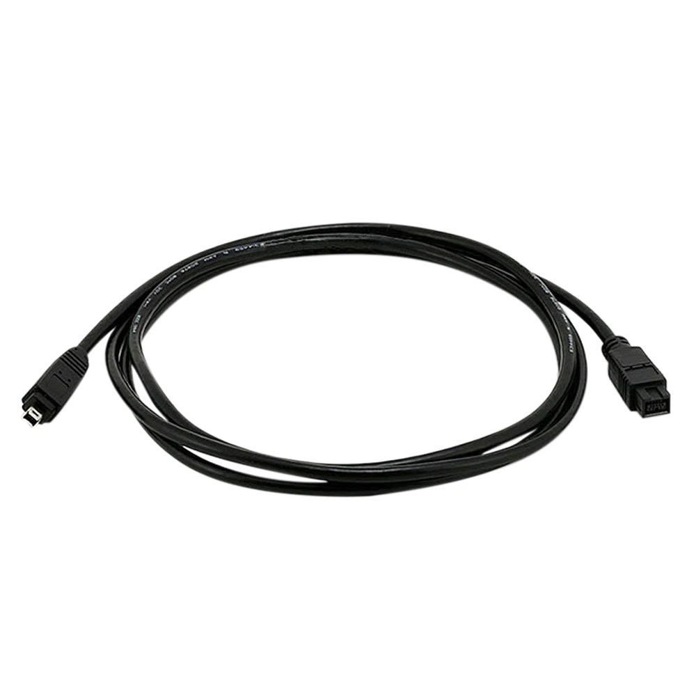 Черный Кабель IEEE 1394 Firewire 800 к Firewire 400, 9 Pin/4Pin Male/Male 10 FT