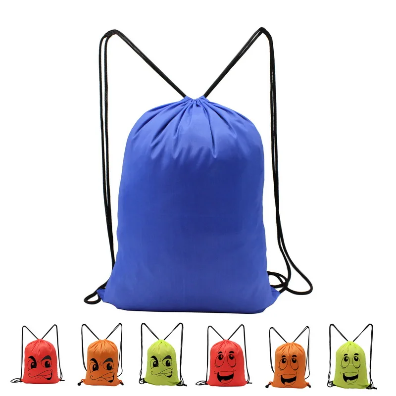 

Lightweight Outdoor Backpack Basic Drawstring Tote Sack Promotional Backpack Bag Cinch Travel Bag Colorful Beach bag LT-001A