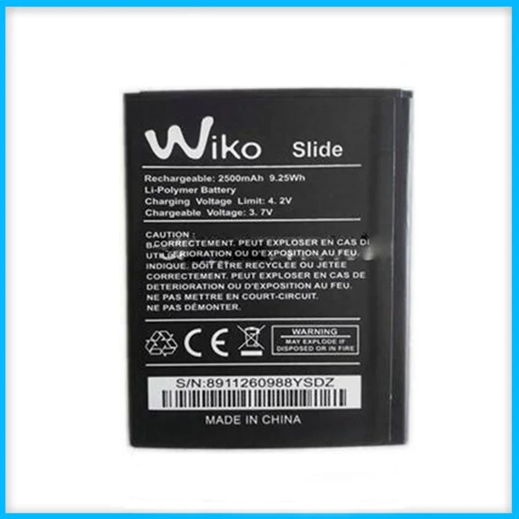 Wiko Slide Battery, High Quality Mobile Phone Replacement Li ion