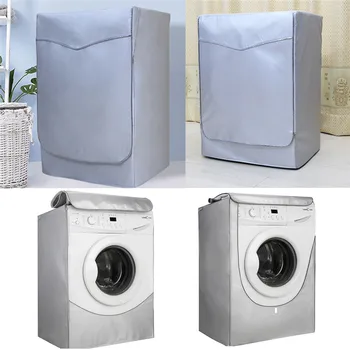 

Waterproof Washing Machine Zippered Dust Guard Cover Protection Front Cover Hot