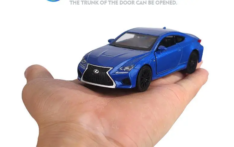 Высокая имитация суперкара масштаб 1:36 сплав тянуть обратно RC F supercars коллекция