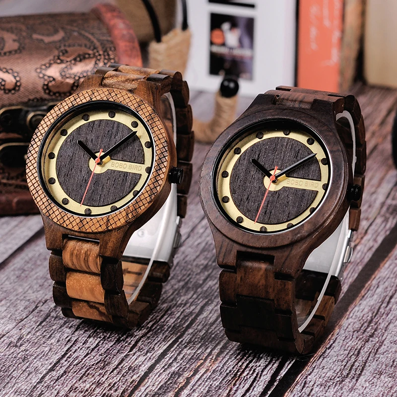 Meilleur BOBO OISEAU V Q09 Mode Bois Montres Hommes Quartz D affaires Horloge Qualité Chinois Produits Drop ship relogio masculino