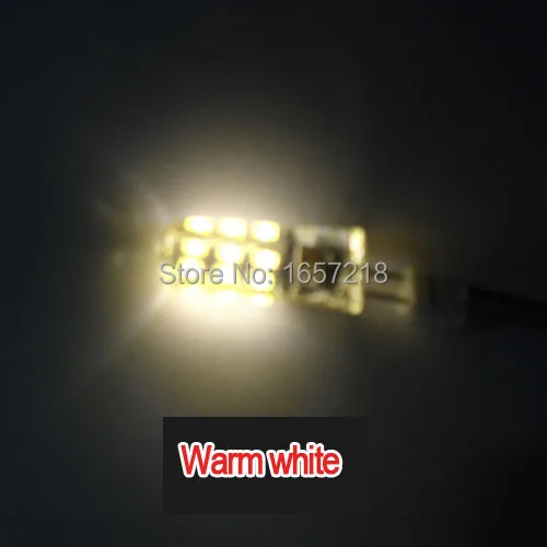 Высокое качество затемняемый G4 Led 12 в 24 светодиода 2835 Чип силиконовая лампа DC12V Кристалл кукурузный светильник 1,5 Вт ламповый светильник ing 10 шт./лот