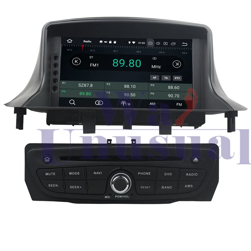 Автомобильный GPS навигатор wanобычно Android 9 0 7 дюймов для Megane III Fluence 2009 2010 2011 2012 2013 2014