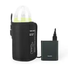 Съемный USB подогреватель молока термостат автомобильный usb-нагреватель наружная Портативная Сумка-термос изоляция Детской бутылки