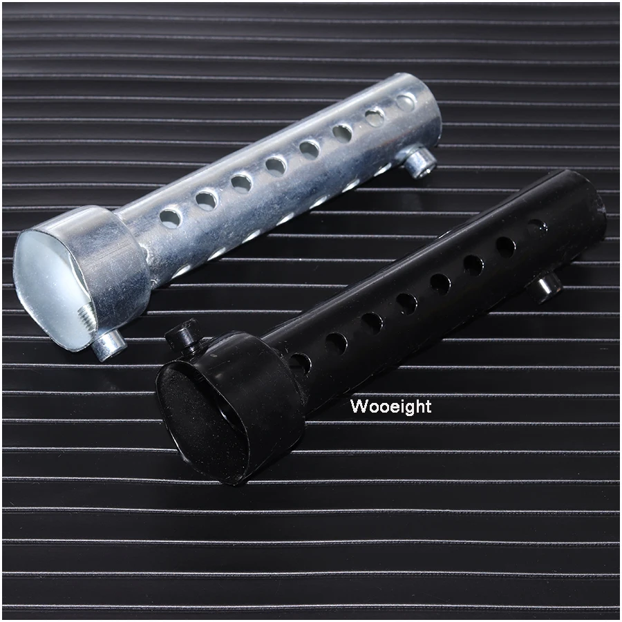 Wooeight 35140mm Universal For Motorcycle Metal Exhaust Muffler Adjustable DB Killer Silencer Noise Sound Eliminator (2)