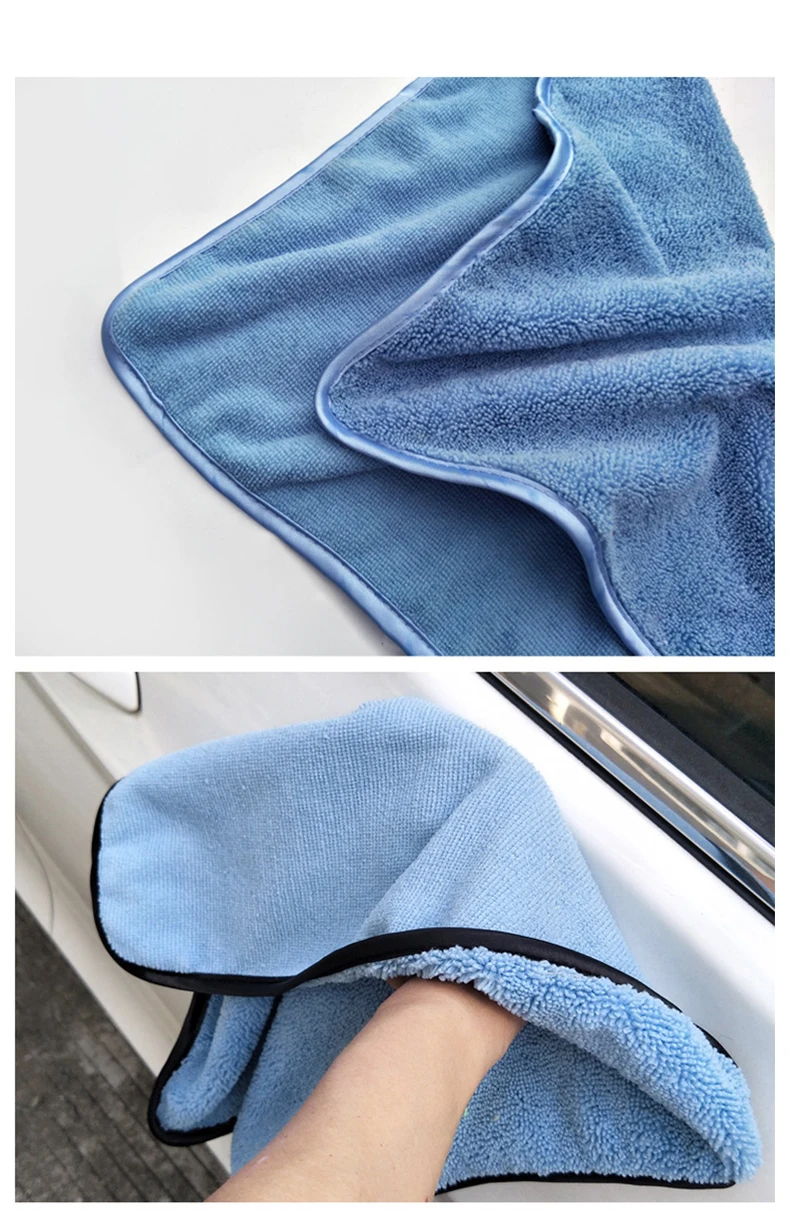 Восточные 3 шт 40x40 см двухсторонние чистящие салфетки толстые многофункциональные мягкие моющие полотенца Бытовая Автомойка
