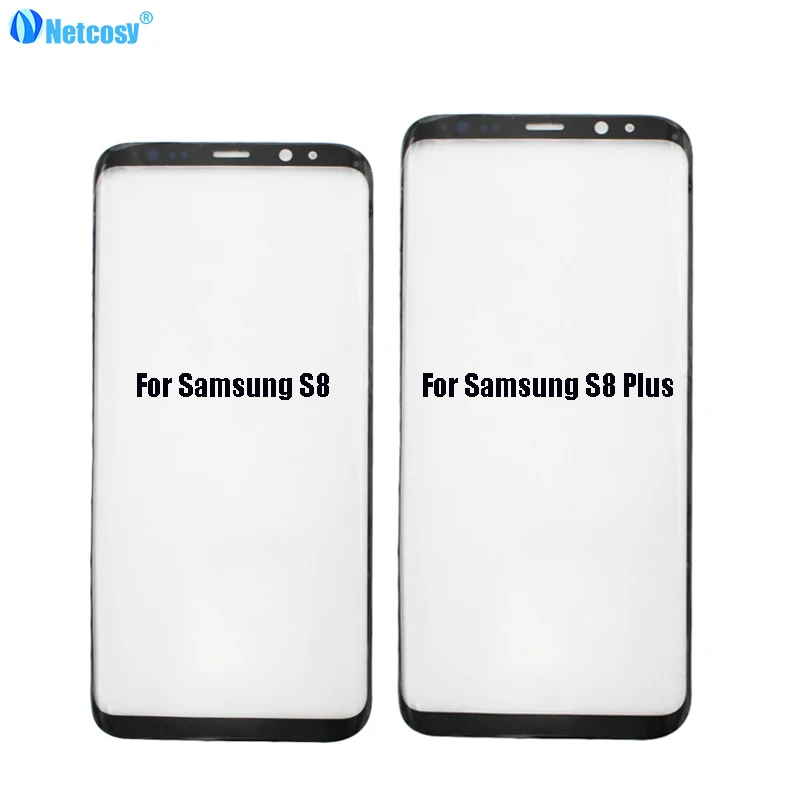 Для Samsung S8 S9 S9Plus передний внешний экран Стеклянная крышка объектива для samsung galaxy