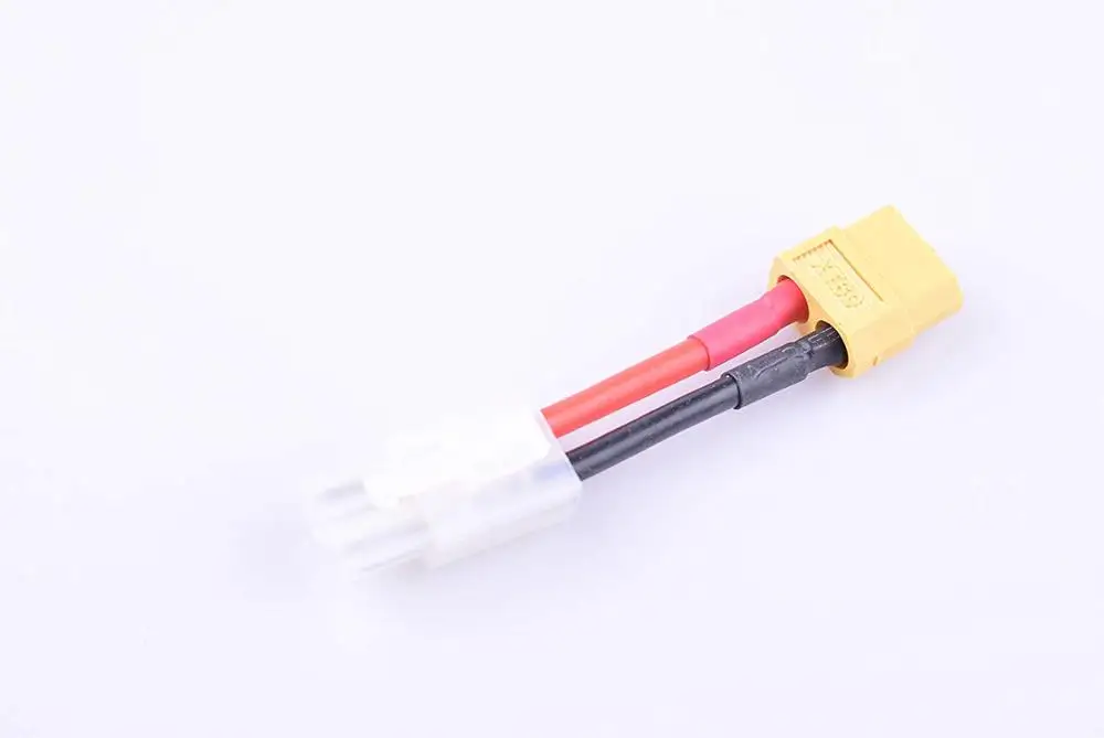 

XT60 Female to Tamiya Male Battery Adapter with 14AWG 30MM RC Helicopter For FPV RC Airplane FUSEW-110