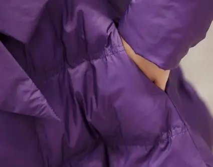 2019New зимние Для женщин куртки A-Line в Корейском стиле; куртка-пуховик со стоячим воротником женский плащ с подкладкой из хлопка, с поясом, парки CQ2610