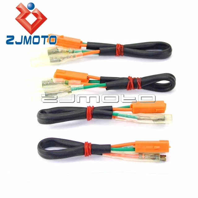 motorcycle turn signal wiring harness connectors plugs for kawasakimotorcycle turn signal wiring harness connectors plugs for kawasaki z125 z250 z300 z650 z900 ninja 250r