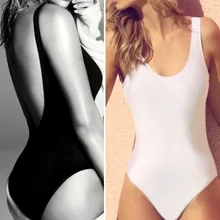 Sexy Women Swimwear Backless Bikini Bodycon Swimsuit Beachwear Female One Piece Bathing Suit ISP