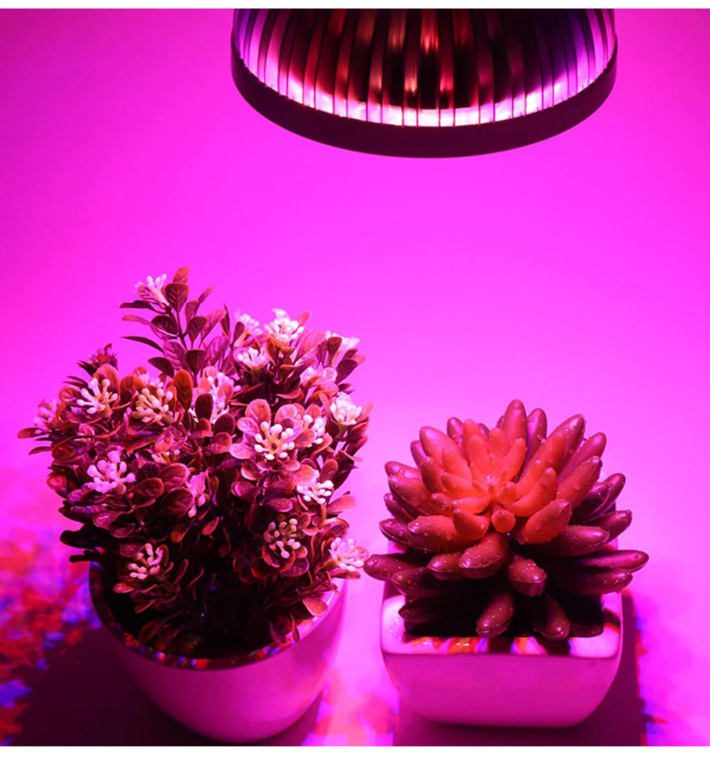 18 W 28 W полный спектр светодиодный Grow Light E27 лампа для выращивания GU10 E14 лампа 18 светодиодный s 28 светодиодный s завод лампы AC85-265V для Тепличный