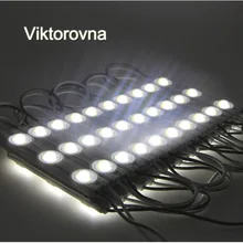 20 штук светодиодный модули перед магазин свет из окна знак лампа 3 SMD 5630 5730 впрыска белый ip68 водонепроницаемая лампа дневного света светодиодный подсветка