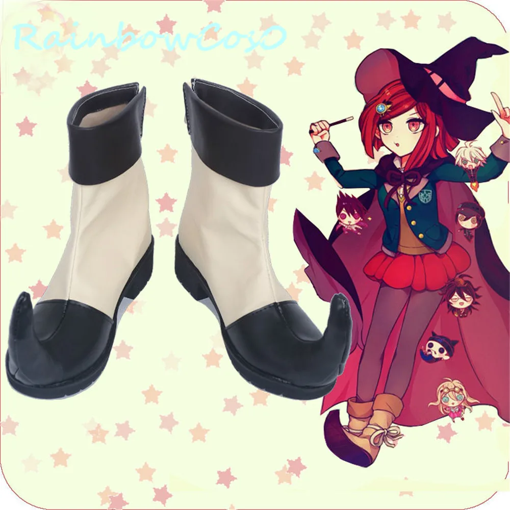 Туфли для косплея RainbowCos0 Danganronpa V3: Killing Harmony Yumeno Himiko ботинки реквизит Game аниме