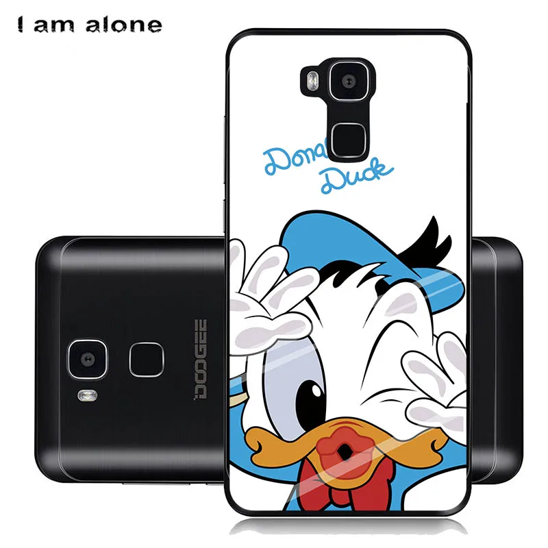 Чехлы для телефонов I am alone Для Doogee Y6 5,5 дюймов, мягкие сумки из ТПУ для мобильных телефонов с рисунком, модные чехлы для Doogee Y6 - Цвет: Soft TPU HH59