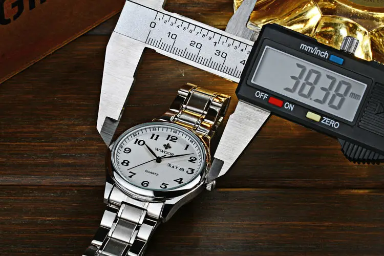 Часы Для мужчин Дамская Мода Повседневное лучший бренд класса люкс Бизнес полный Сталь Водонепроницаемый кварцевые наручные часы мужской