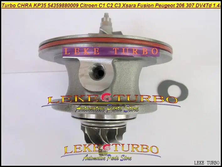 Turbo CHRA KP35 54359880009 Citroen C1 C2 C3 Xsara Ford Fusion Mazda 2 Peugeot 206 307 1.4L TDCi DV4TD 8HX 8HZ (3)