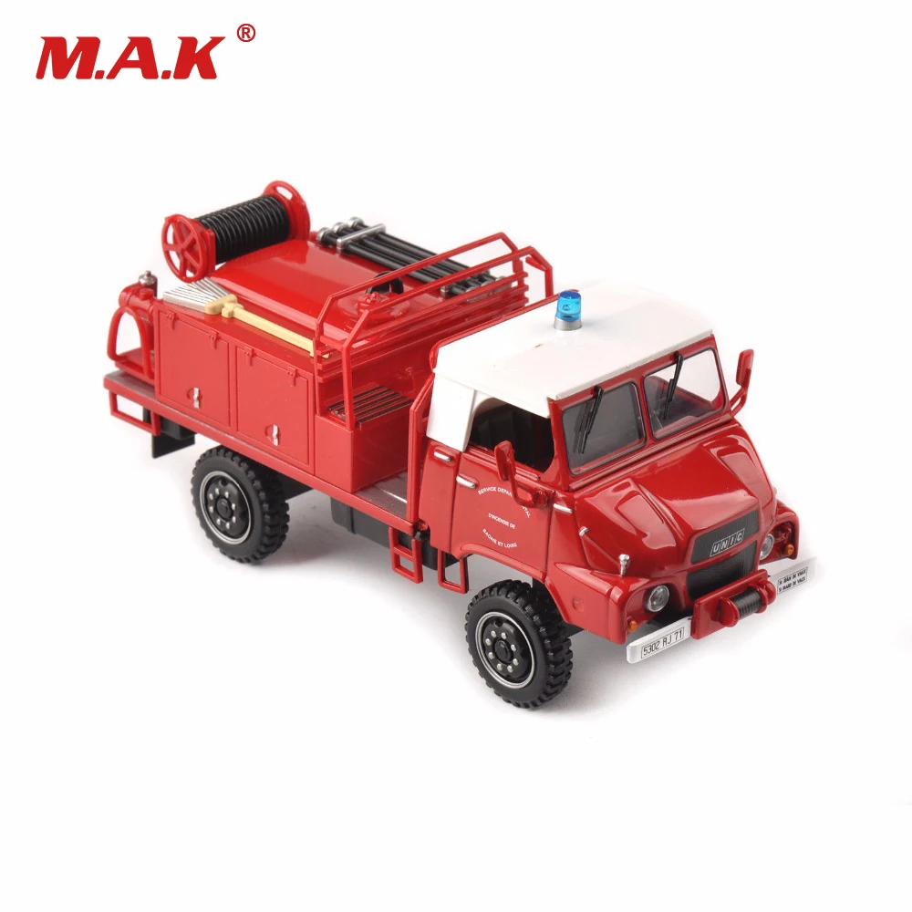 Игрушки для мальчиков масштаб 1/43 Красная пожарная машина модель мини автомобиля