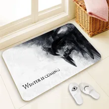 H-P307 Custom game of thrones #1 Doormat Home Decor 100% Polyester Pattern Door mat Floor Mat foot pad SQ00722-@H0307