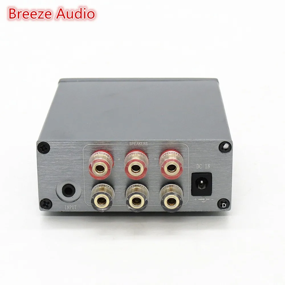 Вreeze Audio (Бриз аудио QF 2.1 TPA3116 2 1 Сабвуфер мини усилитель DC24V дома автомобильный