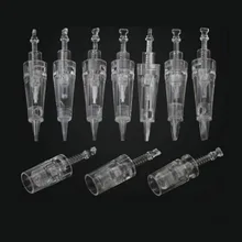 Иглы Дерма ручка байонетный картридж для электрического авто микро иглы татуировки ручка 36 pin нано иглы-наконечники