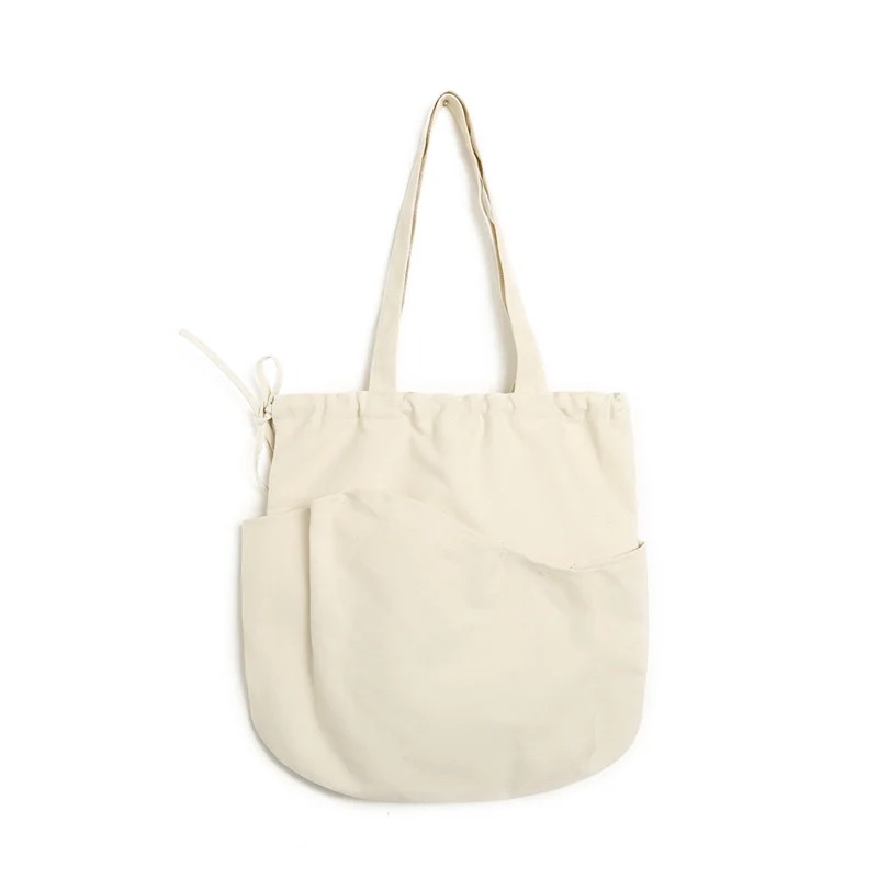 

KVKY Women's Bag Soft Canvas Bag Pure Color Large Capacity