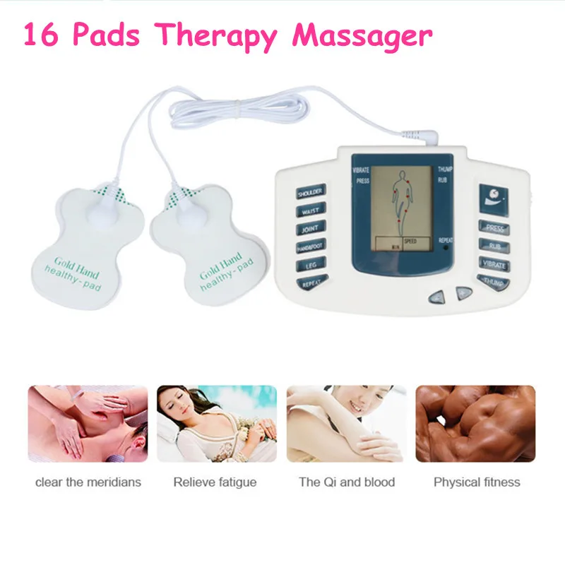 Electro Acupuncture Support Stimulator Relax Muscle Full Body Therapy