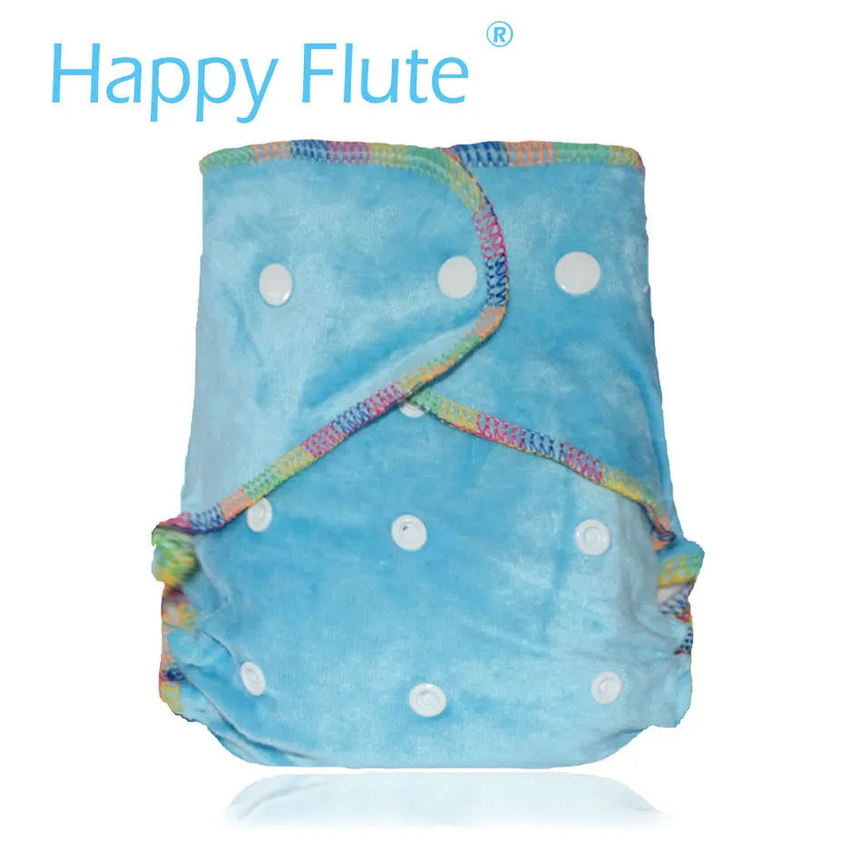 HappyFlute OS бамбуковый велюр пеленки из подходящих тканей AI2, один размер, без синтетического материала для касания кожи ребенка, рождения к горшку/5-15 кг