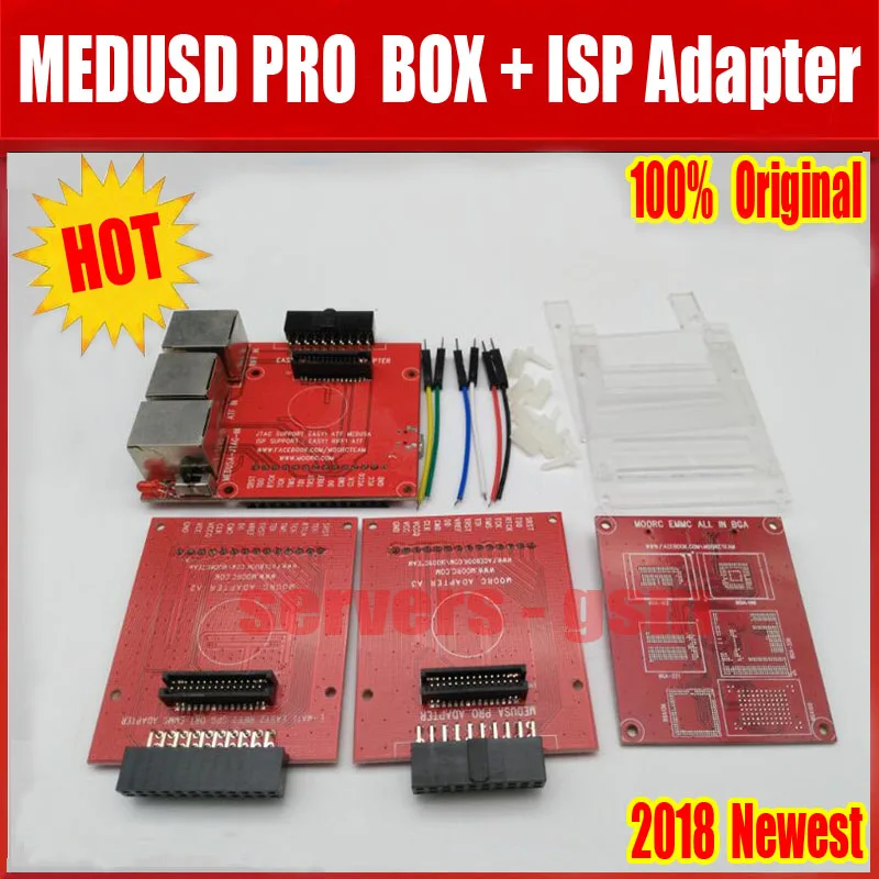 Медуза PRO Box Медуза коробка+ ISP 3 в адаптер+ JTAG зажим MMC для LG для samsung для huawei с Оптимусом кабель