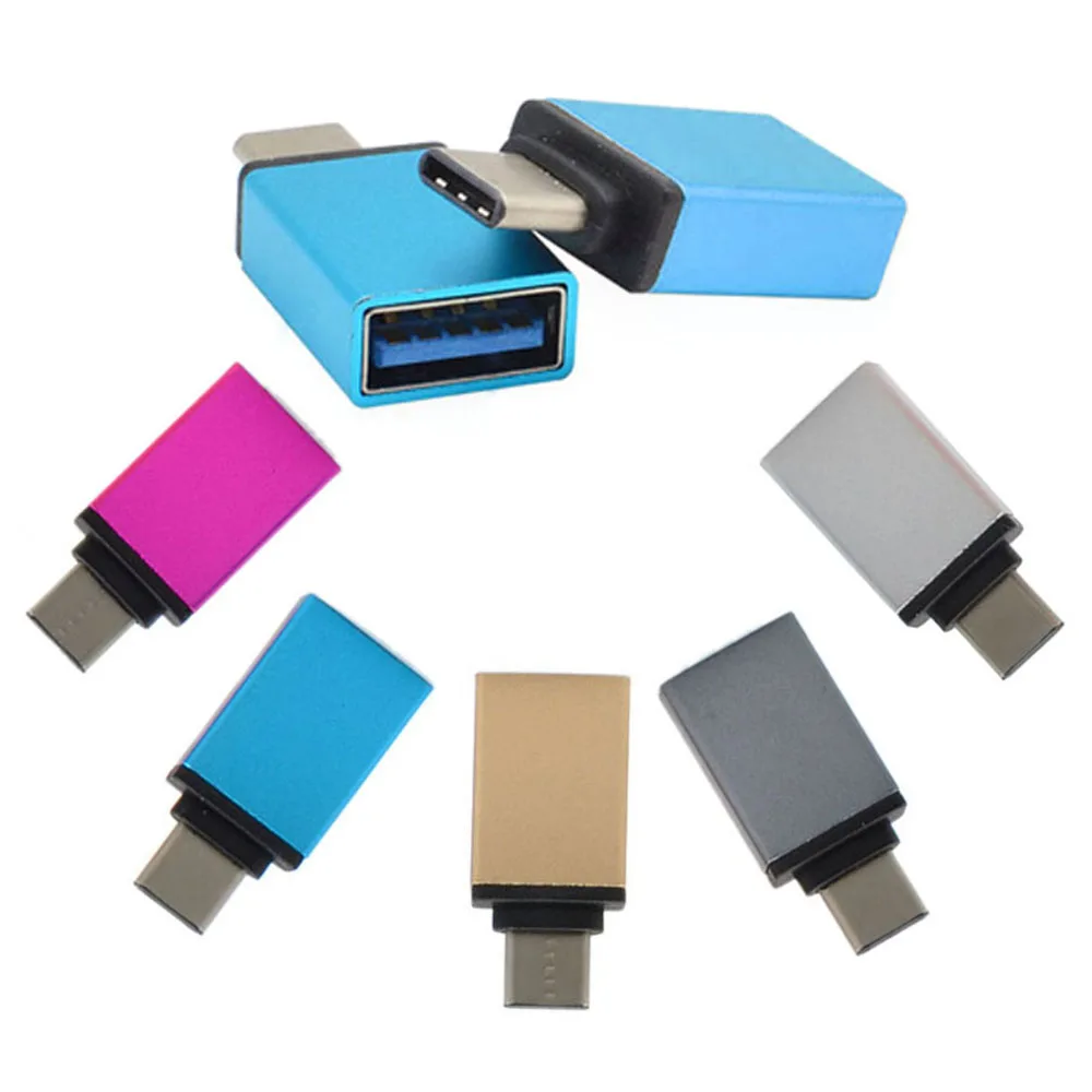 

USB 3.1 Type C Male to USB Female Converter Adapter Connector For Macbook
